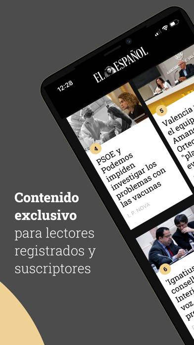 El Español: Diario de Noticias Captura de pantalla de la aplicación #2