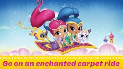 Shimmer and Shine: Enchanted Carpet Ride Game App screenshot #1