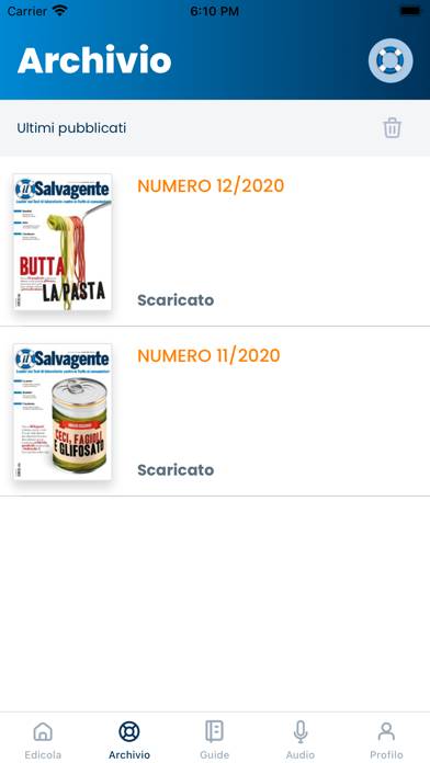 Il Salvagente App screenshot