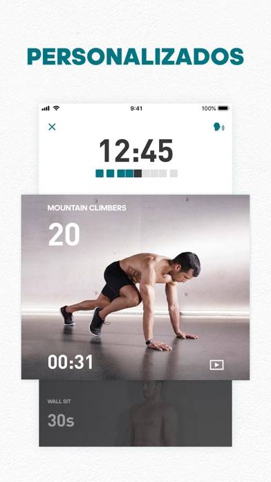Adidas Training by Runtastic App screenshot #2