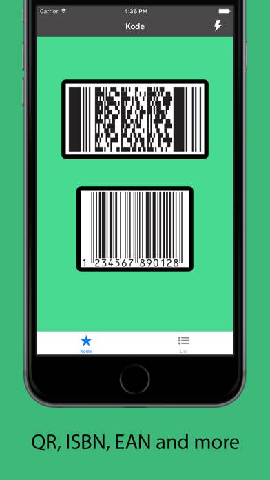 Kode QR Schermata dell'app #3