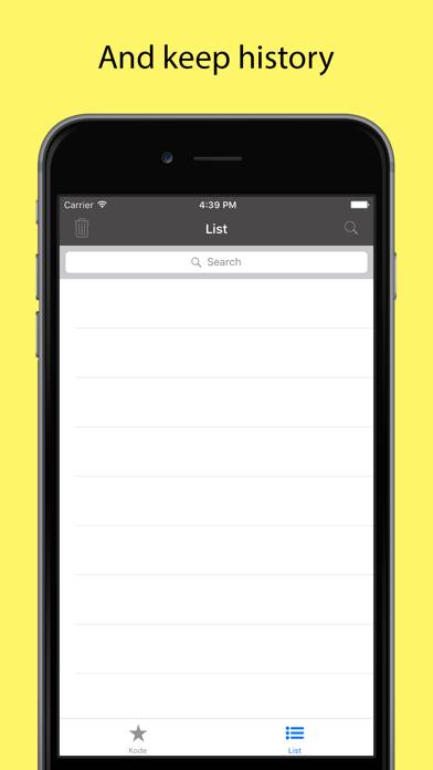 Kode QR Captura de pantalla de la aplicación #4