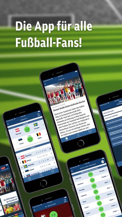 ORF Fußball App screenshot #1
