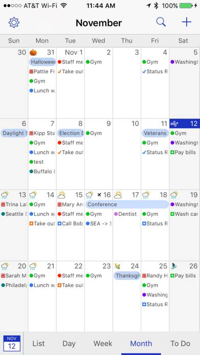 BusyCal: Calendar & Tasks Capture d'écran de l'application #2