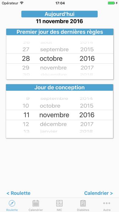 EzPregnancy Capture d'écran de l'application
