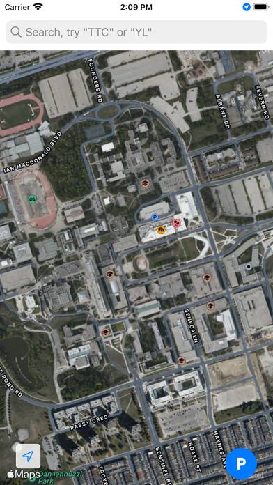 York U Maps screenshot