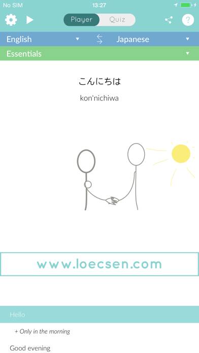 Loecsen - Audio travel phrasebook screenshot