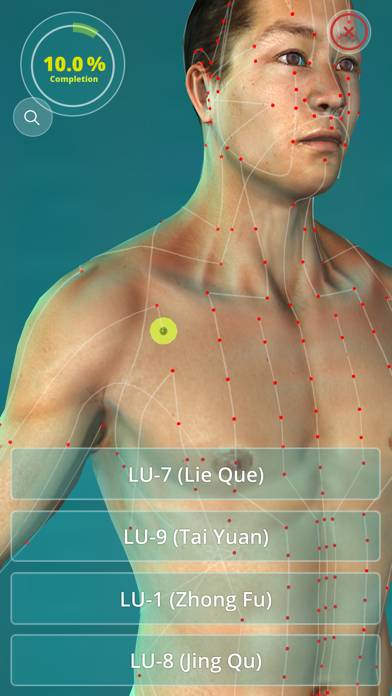 Acupuncture Quiz Schermata dell'app #1