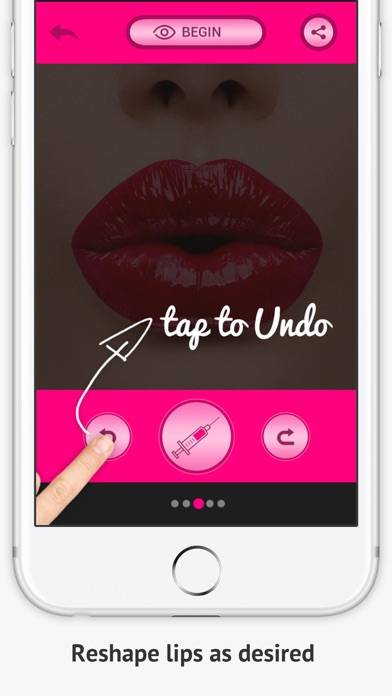 Pout Me Lip Editor-Plump Lips to Make Them Big.ger Schermata dell'app #3