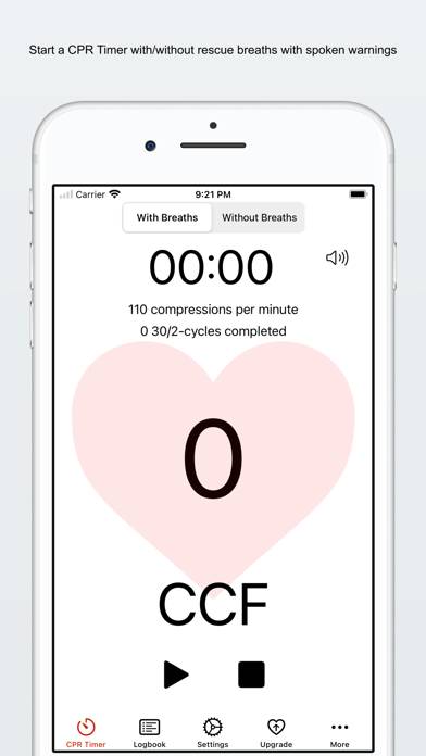 CPR Timer App-Screenshot #1