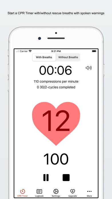 CPR Timer App-Screenshot #2