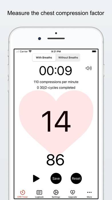 CPR Timer Schermata dell'app #3