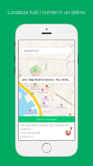 Localizza Numero di Telefono Fisso Schermata dell'app #1