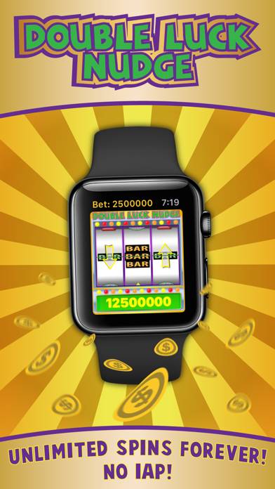 Double Luck Nudge Slots for Apple Watch screenshot