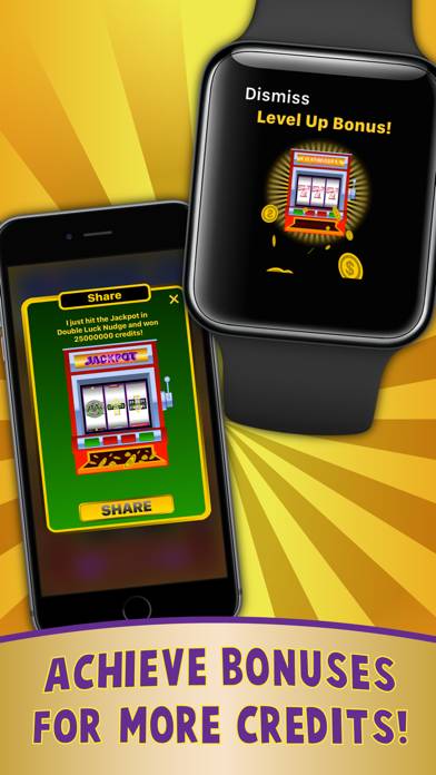 Double Luck Nudge Slots for Apple Watch Скриншот приложения #4
