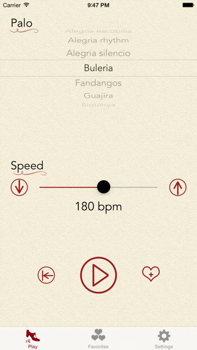 Flamenco Compas App-Screenshot #1