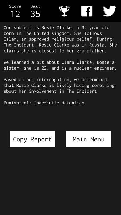 Indefinite: Interrogation Game App screenshot #3