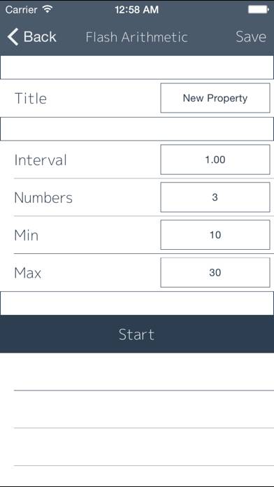 Flash Arithmetic Custom App screenshot #1