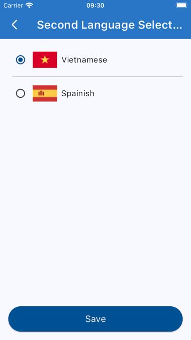 ICD-10 Dictionary Schermata dell'app