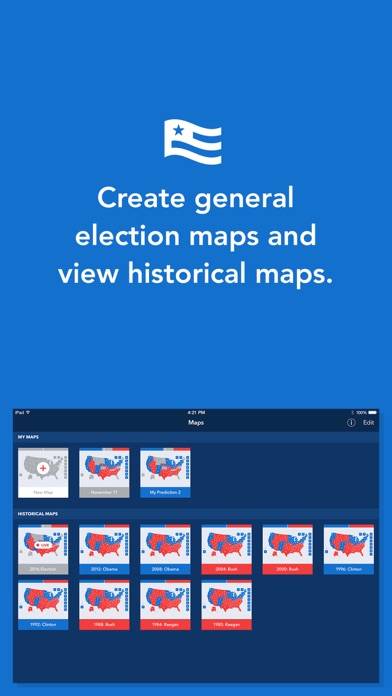 Electoral Map Maker 2020 App skärmdump #1