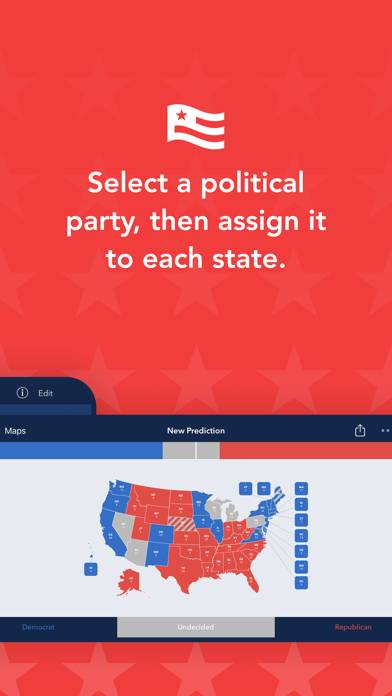 Electoral Map Maker 2024 Schermata dell'app #2