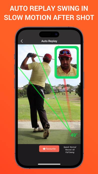 Swing Profile Golf Analyzer App screenshot #2