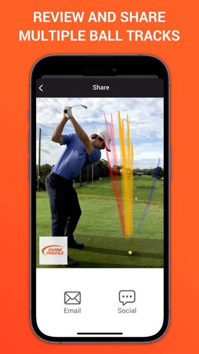 Swing Profile Golf Analyzer App skärmdump #6