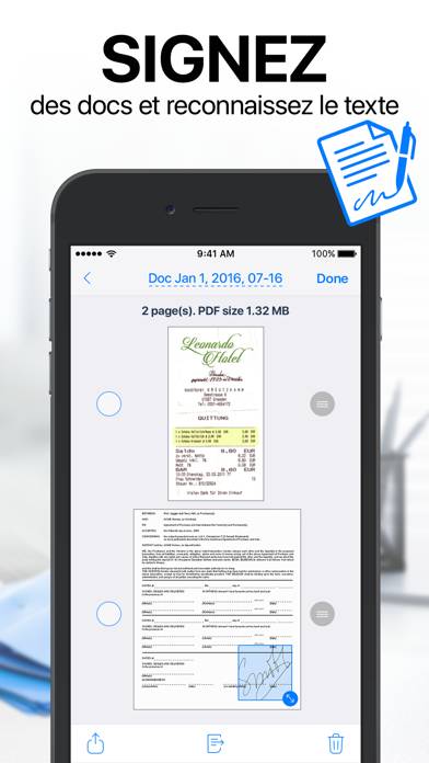 IScanner: PDF & OCR Scanner Capture d'écran de l'application #4