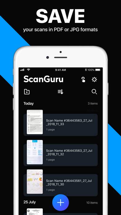 Scanner App: PDF Docs Scan Captura de pantalla de la aplicación #2