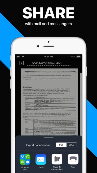 Scanner App: PDF Docs Scan Capture d'écran de l'application #4
