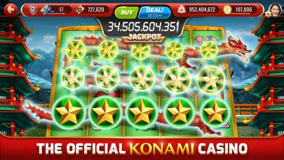 MyKONAMI Casino Slot Machines game screenshot