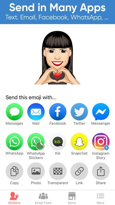 Emoji Me Sticker Maker Captura de pantalla de la aplicación #5