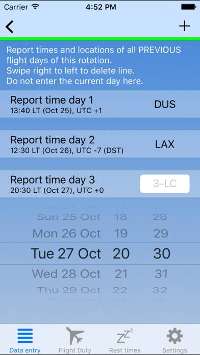 EASA vs Airline FTL App screenshot #4