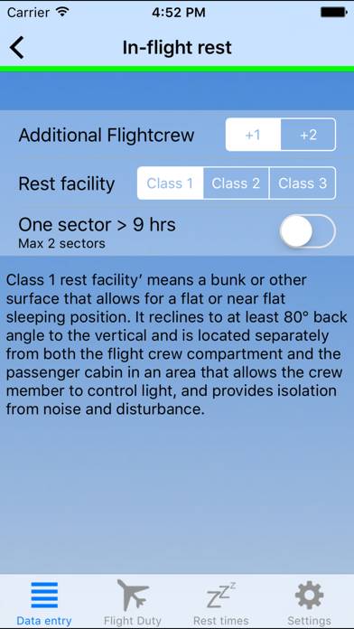 EASA vs Airline FTL App screenshot #5