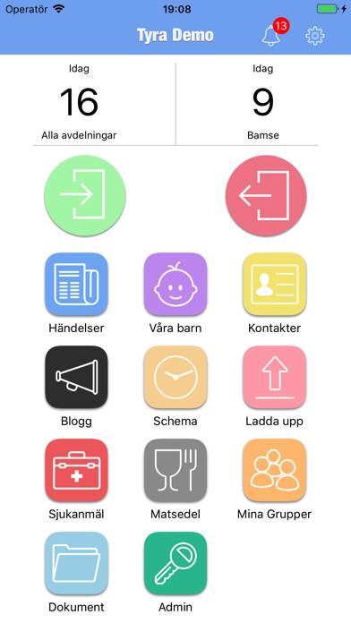 Tyra App skärmdump #1