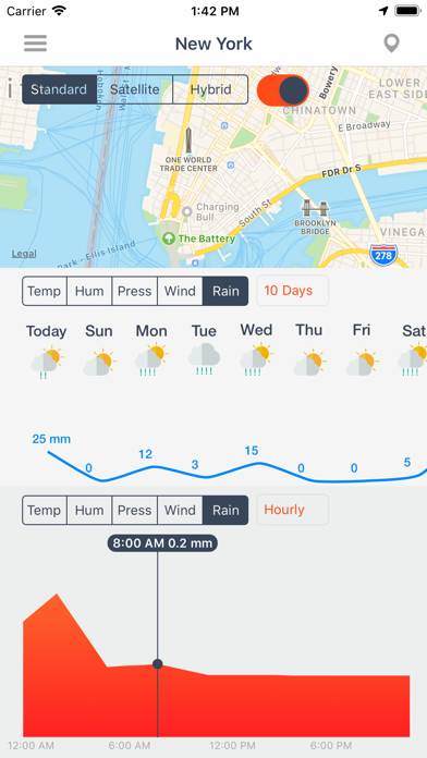 Weather Force Captura de pantalla de la aplicación #5