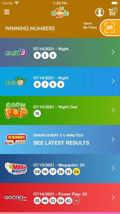 Georgia Lottery Official App App screenshot #3