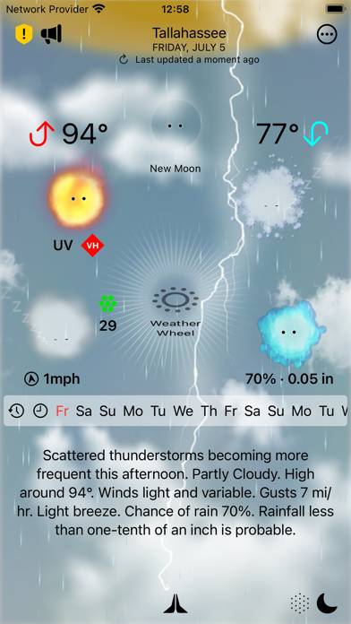 Weather Gods App screenshot