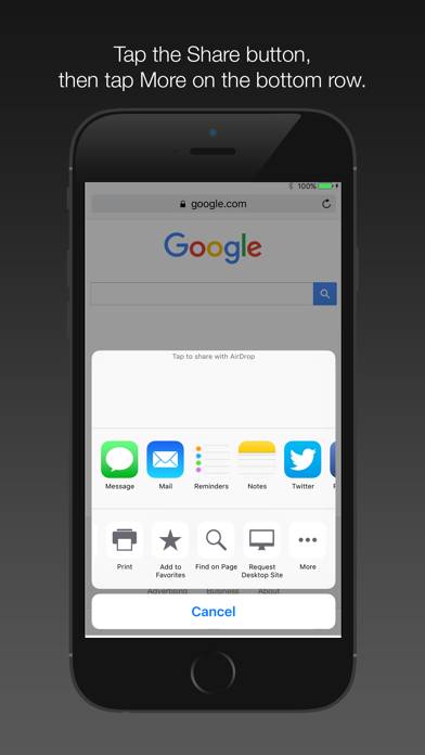 Font Size App Extension Captura de pantalla de la aplicación #1