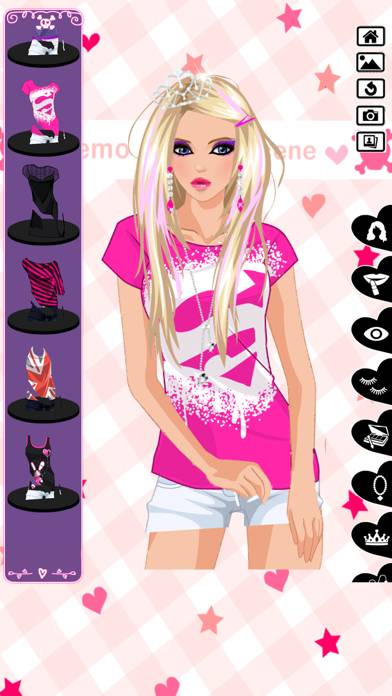 Emo Dress Up game App screenshot #3