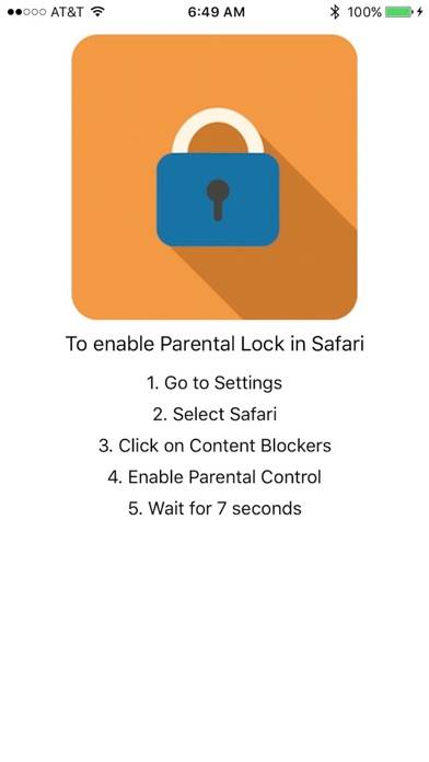 Parental Control App screenshot