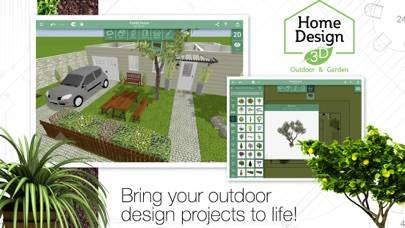 Home Design 3D Outdoor Garden Captura de pantalla de la aplicación #3