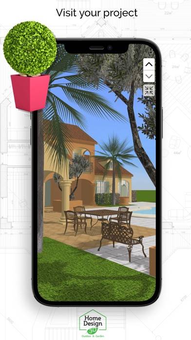 Home Design 3D Outdoor Garden Captura de pantalla de la aplicación #6