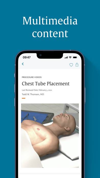 ClinicalKey Uygulama ekran görüntüsü #3