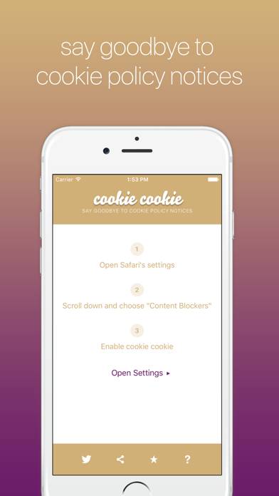 Cookie cookie App screenshot #1