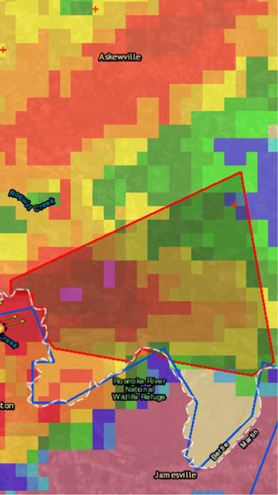 Tornado Tracker Weather Radar App screenshot #1