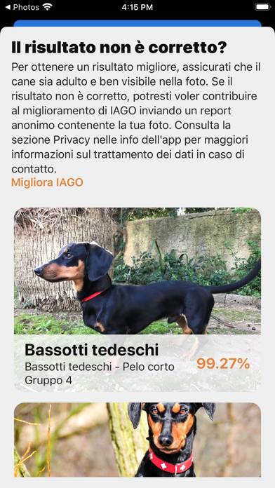 Enciclopedia Canina Schermata dell'app #6