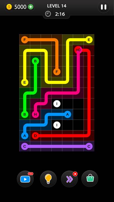 Dot Knot Spiel-Screenshot