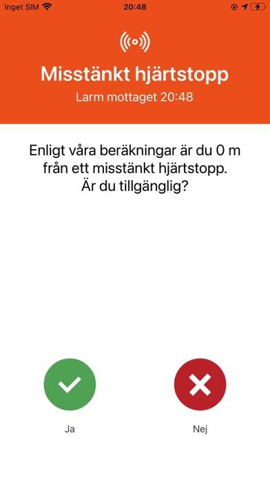 Sms-livräddare App skärmdump #2