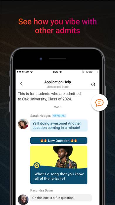 ZeeMee: College Chat & Friends Capture d'écran de l'application #5
